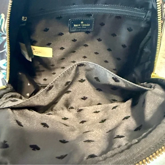 Kate Spade Wilson Road Botanical Small Bradley Backpack - Picture 10 of 11